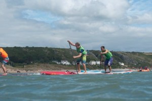 Fighting through the pack