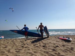 Sam and me after the downwind run