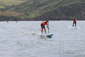 Ollie and Paul flying away to 1st and 2nd respectively-paddling strong!